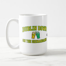 Taza De Café Dublin Down Heritage Club Clover Vintage Varsity 