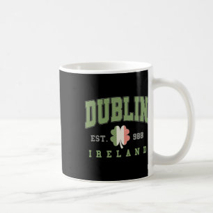Taza De Café Dublin Irlanda Universidad Colegio Día de San Patr
