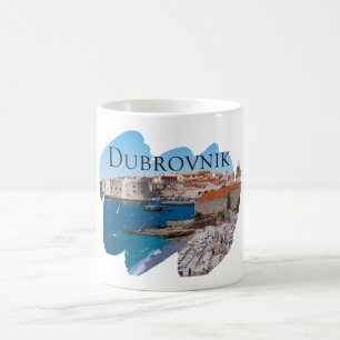 Taza De Café Dubrovnik con una visión