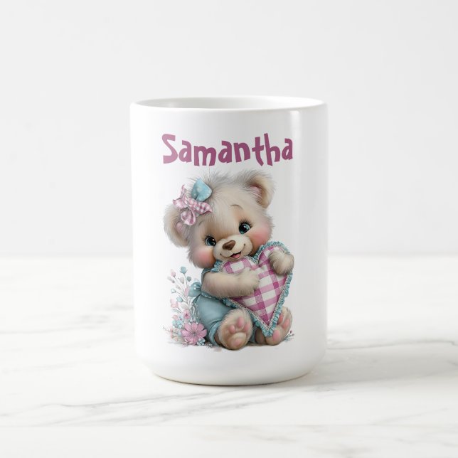 Taza De Café Ducha de bebé de osito de peluche (Centro)
