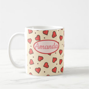Taza De Café Ducha de corazón
