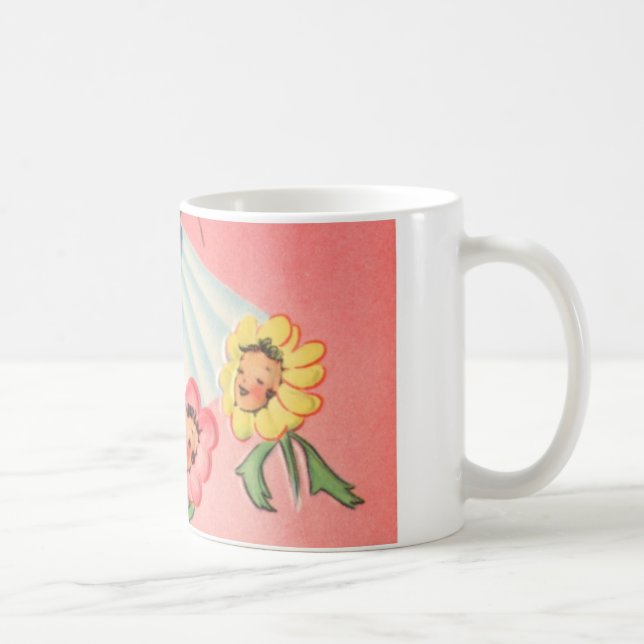 Taza De Café Ducha del jardín (Derecha)
