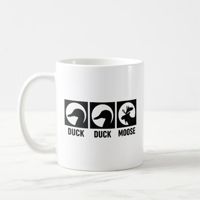 Taza De Café Duck Duck Moose (Izquierda)