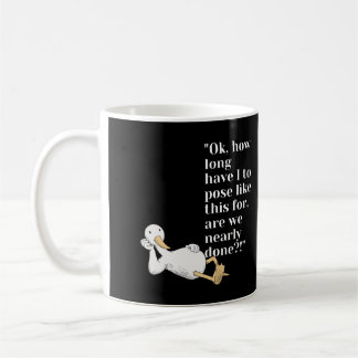 Taza De Café Duck Posing Mug