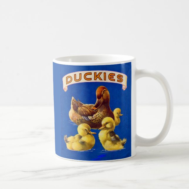 Taza De Café Duckies de los años 1930 (Derecha)