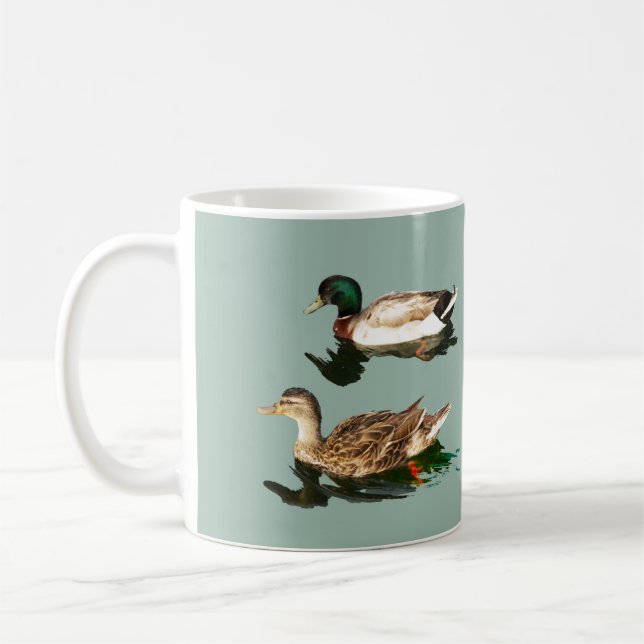 Taza De Café Ducks Throw Blanket (Izquierda)