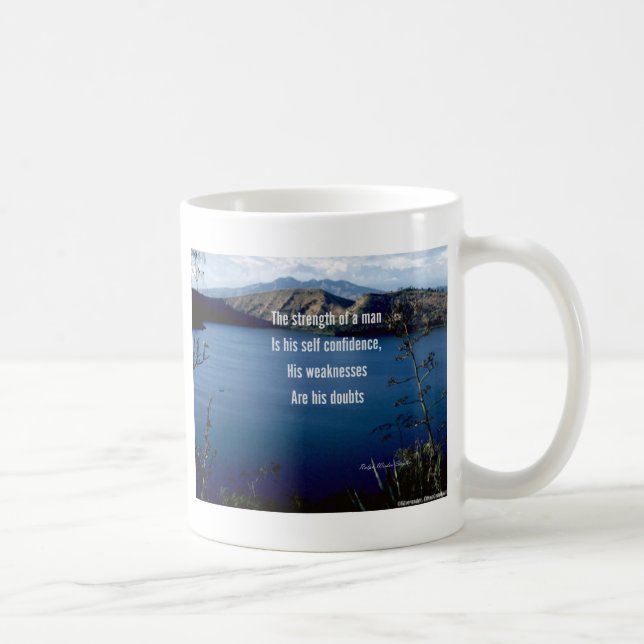 Taza De Café Dudas y autoconfianza (Derecha)