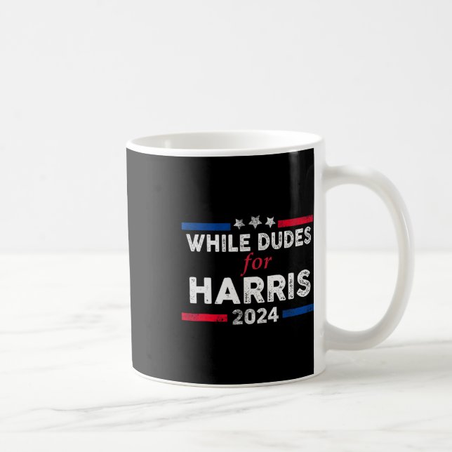 Taza De Café Dudes Para Kamala Harris 4 (Derecha)
