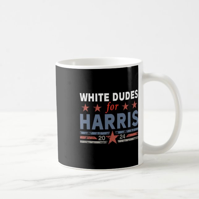 Taza De Café Dudes Para Kamala Harris 5 (Derecha)