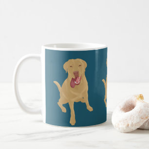 Taza De Café Dudley Labrador Coffee Mug