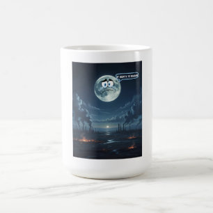 Taza De Café Duele Ver - Si La Luna Pudiera Hablar De Mug