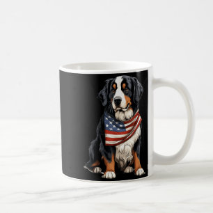 Taza De Café Dueña de perro de montaña de Berna bandera de EE.