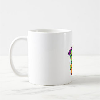Taza De Café Duende de caramelo con cesta de calabaza