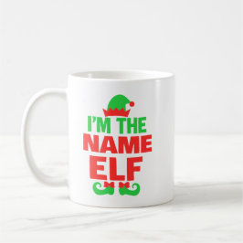 Taza De Café Duende de Navidad Personalizado