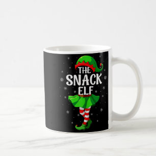 Taza De Café Duende De Snack Navidad Chicas Mujeres Equipo De E