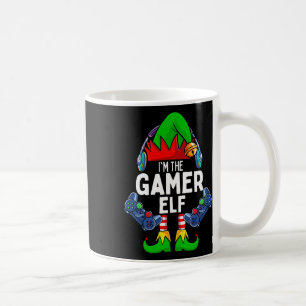 Taza De Café Duende Jugador Navidad Familiar Correspondiente