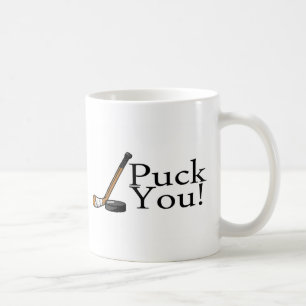 Taza De Café Duende malicioso usted (hockey)