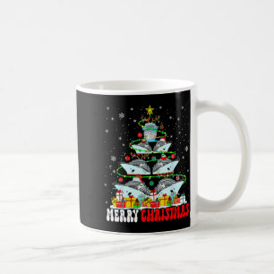 Taza De Café Duende Reno de Navidad Santa Cruceros Xm
