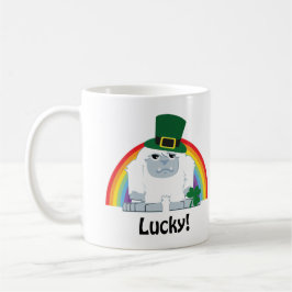 Taza De Café Duende Yeti Afortunado