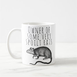 Taza De Café Dueño de algunas ratas muy estropeadas