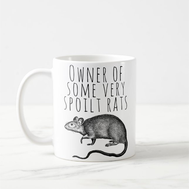 Taza De Café Dueño de algunas ratas muy estropeadas (Izquierda)