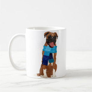 Taza De Café Dueño de Boxer Amante de Animales Mascota Copo de