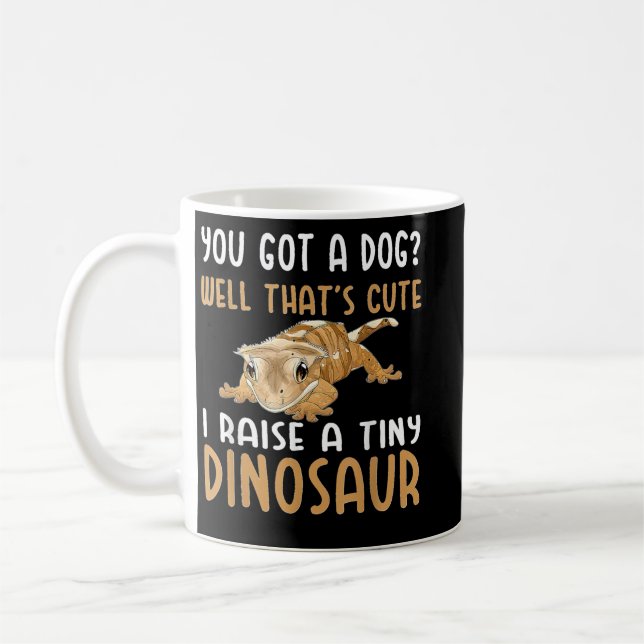 Taza De Café Dueño de gecko retenido Mascota de gecko detenido (Izquierda)