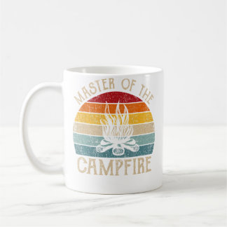 Taza De Café Dueño de la fogata Camping Campista