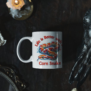 Taza De Café Dueño de la serpiente de maíz amante del té amante