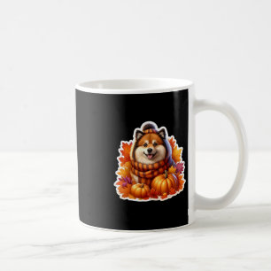 Taza De Café Dueño de perro de Laponia finlandesa de otoño Día 