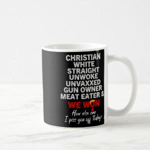 Taza De Café Dueño de un arma blanca y directa cristiana sin de