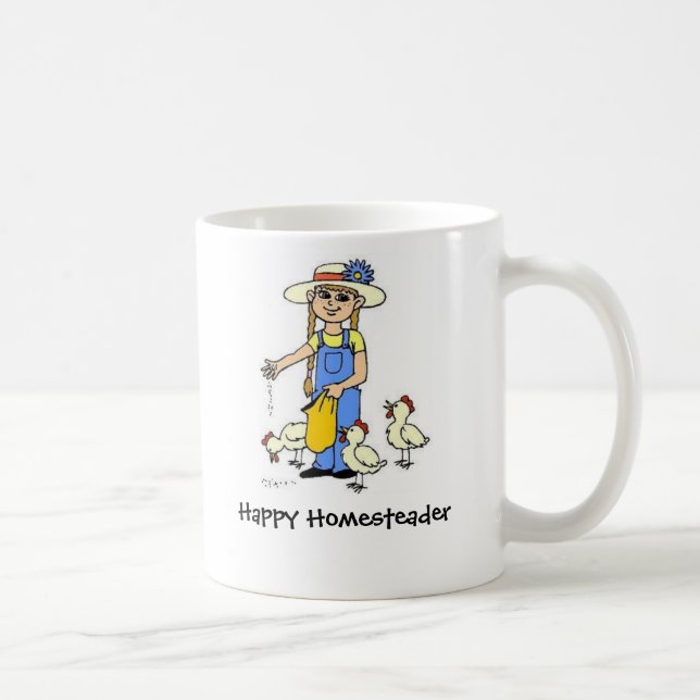 Taza De Café Dueño feliz (Derecha)
