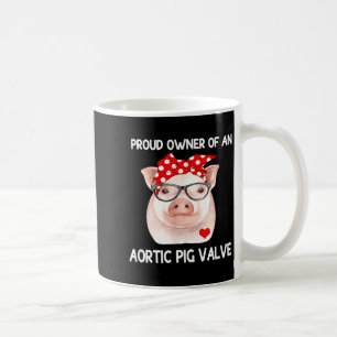 Taza De Café Dueño orgulloso de una enfermedad cardíaca valvula