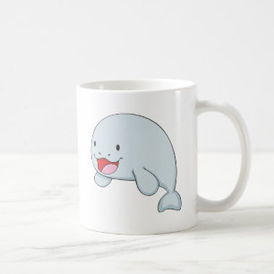 Taza De Café Dugong feliz