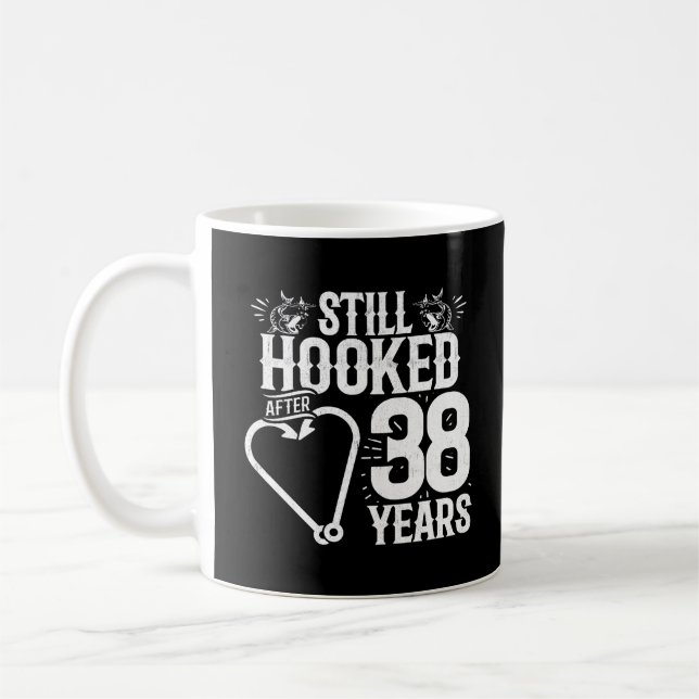 Taza De Café Dulce 38º Aniversario Parejas Casadas 38 Años (Izquierda)