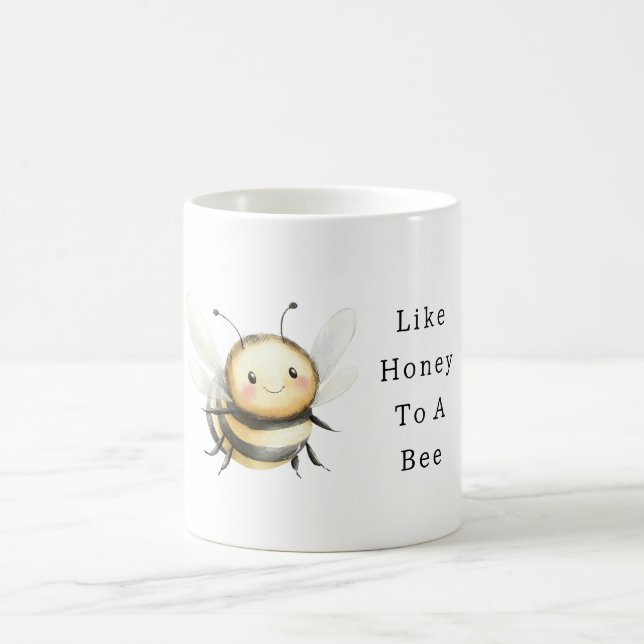 Taza De Café Dulce Abeja Melosa Adorable (Centro)