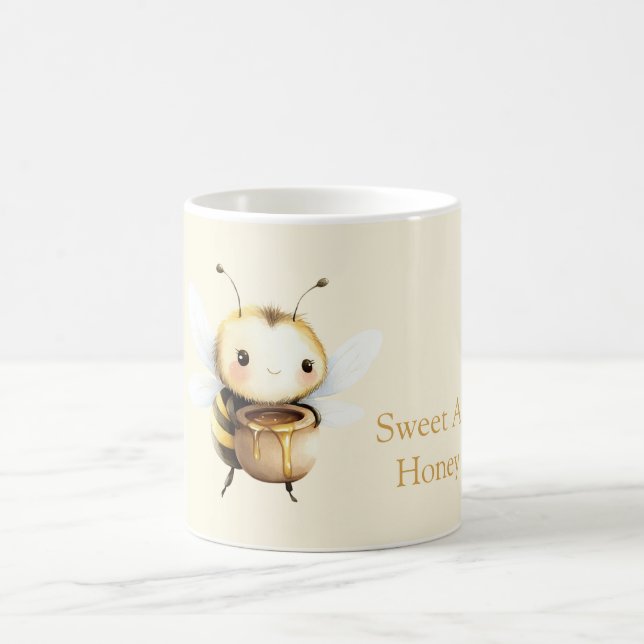 Taza De Café Dulce Como Abeja Melífera (Centro)