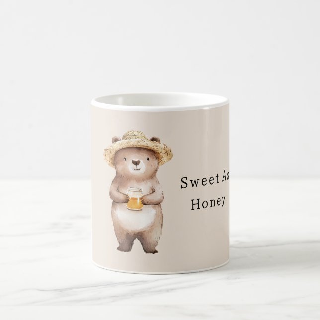 Taza De Café Dulce como el oso de miel (Centro)