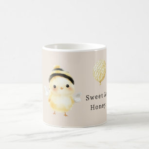 Taza De Café Dulce como panal de abeja de pollo globo