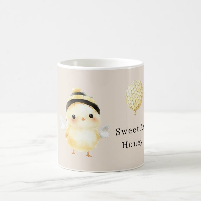 Taza De Café Dulce como panal de abeja de pollo globo (Centro)
