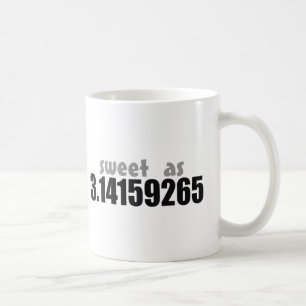 Taza De Café Dulce como pi