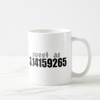 Taza De Café Dulce como pi