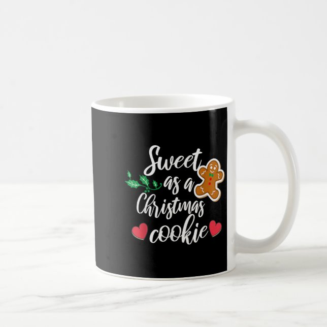 Taza De Café Dulce como una galleta de Navidad - Galleta, Navid (Derecha)