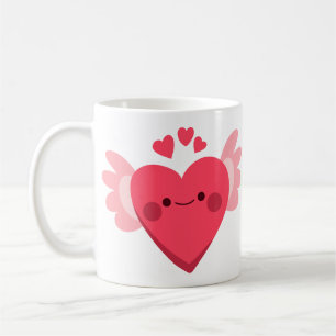 Taza De Café Dulce Corazón y Oso