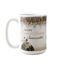 Dulce de oro de moda Ball Gown 16 golosinas de cum