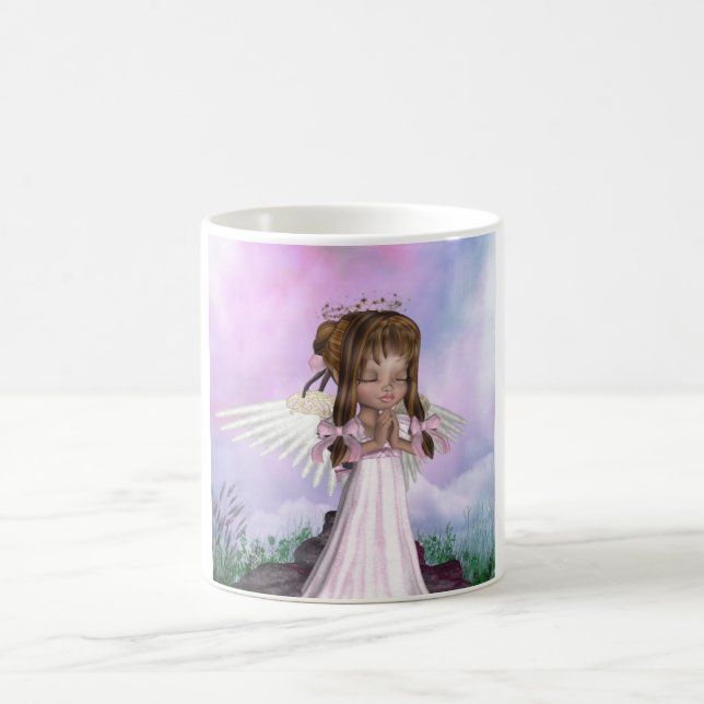 Taza de café dulce del ángel (Centro)