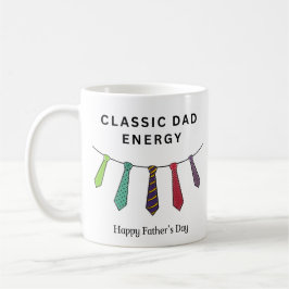 Taza De Café Dulce del Día del Padre de la Energía de Papá Clás