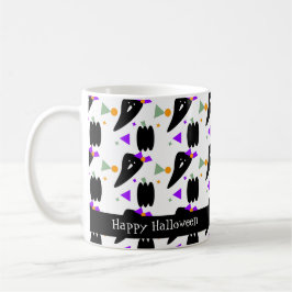 Taza De Café Dulce Fantasma de Halloween Calabaza Colorido Conf