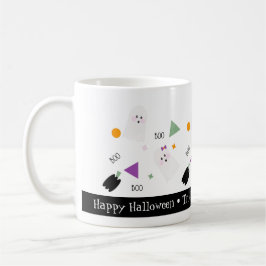Taza De Café Dulce fantasma de Halloween Mezcla de confeti colo
