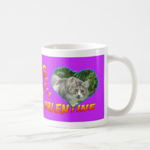 Taza De Café Dulce foto de San Valentín café Mug Purple